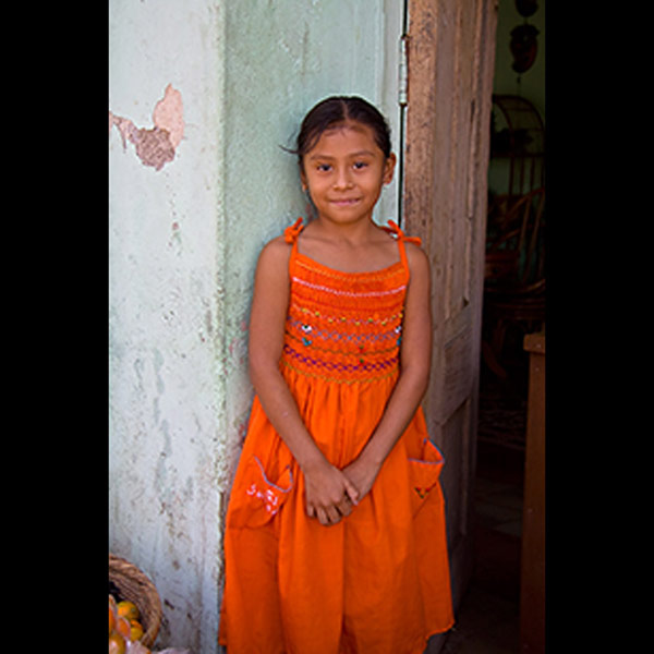 Young Girl in Nahuizalco